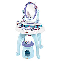 Детский столик с зеркалом Frozen Salon со стульчиком Smoby IG-OL185826 SN, код: 8249568