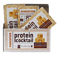 Протеиновый коктейль POWERFOOD карамель саше 10*25 г SN, код: 6870237