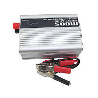 Автомобильный инвертор тока Power inverter 12 В в 200В 500 W синусоида модифицирована NB, код: 7706540