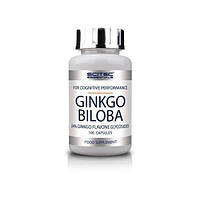 Гинкго Билоба для спорта Scitec Nutrition Ginkgo Biloba 100 Caps SN, код: 7520059