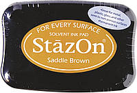 Чернильная подушечка Tsukineko StazOn 10 x 6 см, Светло-коричневая 2118796043 BK, код: 2553050