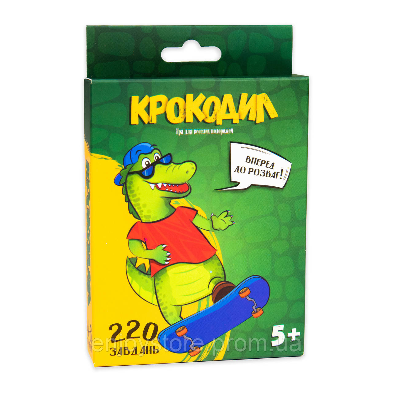 Настольная игра Strateg Крокодил на украинском языке 30339 EJ, код: 8124113 - фото 1 - id-p2160127432