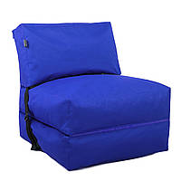 Бескаркасное кресло раскладушка Tia-Sport 180х70 см синий (sm-0666-14) GG, код: 6537810
