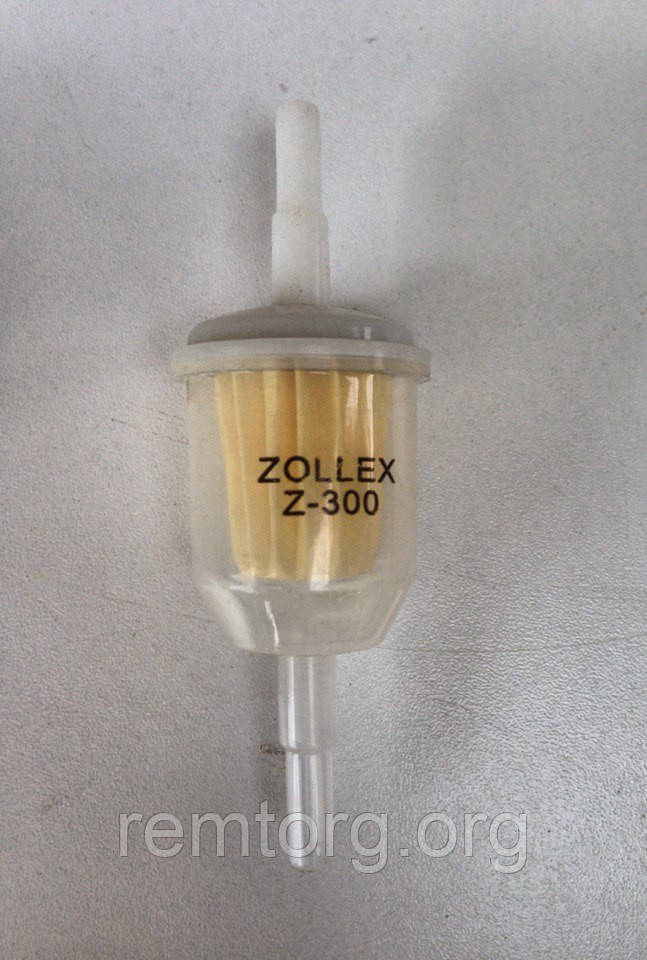 Фільтр топливний тонкого очищення, ВАЗ прямоток маленький, Zollex (Z-300) Київ