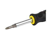 Викрутка 4в1 (2-х сторонні бити) + адаптер CrV чорна SIGMA, фото 3