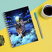 Скетчбук Sketchbook блокнот для рисования с принтом Naruto Наруто 16 А3 Кавун 48 TN, код: 8301557