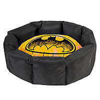 Лежанка для собак WAUDOG Relax S со сменной подушкой рисунок Бэтмен 1 (224-0150) EV, код: 7699950