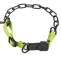 Ошейник с нейлоном для собак Sprenger Adjustable Collar with Assembly Chain 3 мм 60-65 см Зел TP, код: 7772176