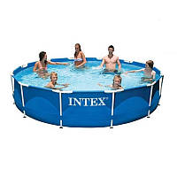 Бассейн каркасный Intex 366х76 см 6503 л Blue (42518) IX, код: 8383847