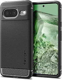 Чохол Spigen для Pixel 8 - Rugged Armor, Matte Black (ACS06277)