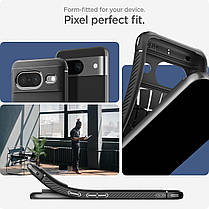Чохол Spigen для Pixel 8 - Rugged Armor, Matte Black (ACS06277), фото 3