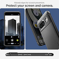 Чохол Spigen для Pixel 8 - Rugged Armor, Matte Black (ACS06277), фото 5