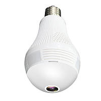 Панорамная IP WiFi камера лампочка UKC H-302L White (3sm_744066978) FG, код: 905799