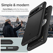 Чохол Spigen для Pixel 8 Pro - Thin Fit, Black (ACS06325), фото 3