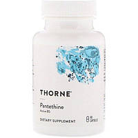 Пантотеновая кислота Thorne Research Pantethine 60 Caps DH, код: 7519360