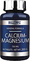 Мультиминералы для спорта Scitec Nutrition Calcium-Magnesium 90 Tabs ML, код: 7605795