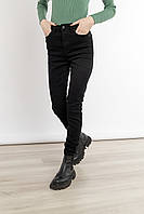 Жіночі джинси слім 30 чорний Zeo Basic ЦБ-00235588 PZ, код: 8424752