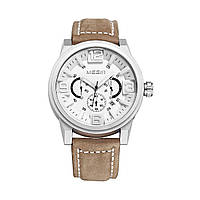 Часы Megir Silver White Brown MG3010 (ML3010GBN-7) XN, код: 116050