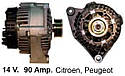 Якорь(ротор) генератора CITROEN BERLINGO, SAXO, XSARA, AX, ZX, PEUGEOT 106, 205, 405, PARTNER, фото 5