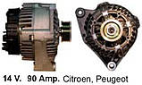 Якір(ротор) генератора CITROEN BERLINGO, SAXO, XSARA, AX, ZX, PEUGEOT 106, 205, 405, PARTNER, фото 4