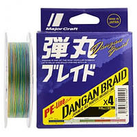 Шнур Major Craft Dangan Braid X8 150m мульти. 1.2 0.16mm 25lb 9.8kg (1013-772.73.53) HH, код: 8100550