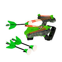 Лук игрушечный на запястье с 3 стрелами Zing Wrist Bow Зеленый KD116705 NB, код: 7470737