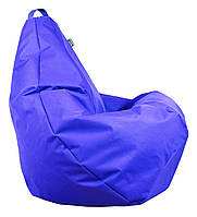 Кресло мешок груша Tia-Sport 120х90 см Оксфорд синий (sm-0050) BM, код: 6538083