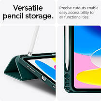 Чохол Spigen для iPad 10.9 (2022) - Urban Fit, Midnight Green (ACS05308), фото 5