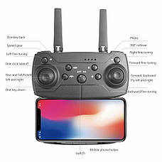 Квадрокоптер Professional Drone E88 1800 mah, 2 HD камери, час польоту до 15 хв, фото 5