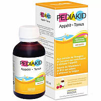 Комплекс для профілактики травлення в дітей Pediakid Appetite — Tonus 125 ml Raspberry SC, код: 7803621
