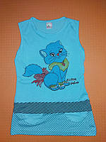 Платье для девочки Mine летнее 116 см Голубой (hub_chdmmd) XN, код: 1830528