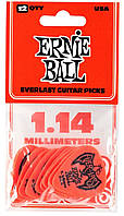 Медиаторы Ernie Ball 9194 Red Everlast Guitar Player's Pack 1.14 mm (12 шт.) DL, код: 6556455