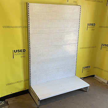 Перфо стелажі TEGOMETALL з перфорованими задніми стінками 2000x1250 для магазина