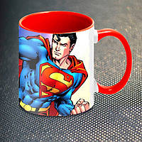 Чашка Fan Girl Супермен Superman (1065) 330 мл Красный SM, код: 7599450
