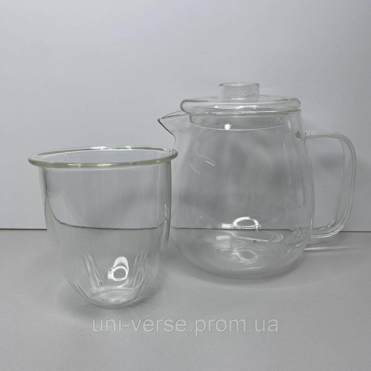 Чайник стеклянный со стеклянным ситом 600 мл Наиф Olens 34288-2 XN, код: 8325482 - фото 7 - id-p2158630370