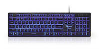 Клавіатура Gembird KB-UML3-01-UA Black USB UKR QT, код: 6747049