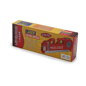 Лазерний рівень із вбудованою рулеткою LASER LEVEL PRO 3, фото 3