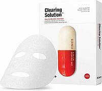 Тканинна маска очисна для проблемної шкіри Dr.Jart+ Clearing Solution UP, код: 8289560