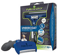 Фурминатор для собак с короткой шерстью FURminator размер L (691656) (4048422141105) GG, код: 7581674