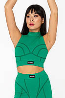 Спортивный женский топ Designed for Fitness Summer Vogue Green M Lemon Khaki PP, код: 8033992