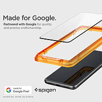 Захисне скло Spigen для Pixel 8 - AlignMaster Glas.tR (1 шт), Black (AGL06351), фото 4
