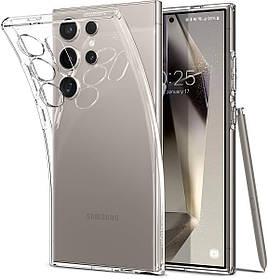 Чохол Spigen для Samsung Galaxy S24 Ultra - Liquid Crystal, Crystal Clear (ACS07283)