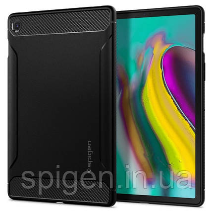 Чохол Spigen для Samsung Galaxy Tab S5e Rugged Armor, Black (613CS26150), фото 1