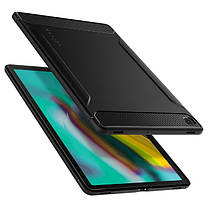 Чохол Spigen для Samsung Galaxy Tab S5e Rugged Armor, Black (613CS26150), фото 3