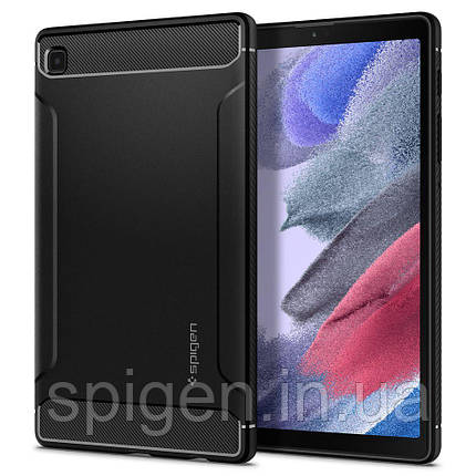 Чохол Spigen для Samsung Galaxy Tab A7 Lite — Rugged Armor, Matte Black (ACS02863), фото 1