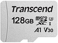 Карта памяти Transcend microSDHC 16GB UHS-I U3 V30 (TS128GUSD300S) (6398421) XN, код: 6829427
