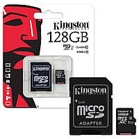 Карта памяти Kingston 128Gb micro SD Class 10 XN, код: 2481595