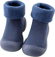 Носочки-ботиночки для малышей с не скользящей подошвой 2Life 20 21 12,5 см Синий (n-9235) ET, код: 8098262