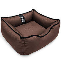 Лежак для собак и котов EGO Bosyak Waterproof XS 50х45 Коричневый (спальное место для собак и EM, код: 7635031