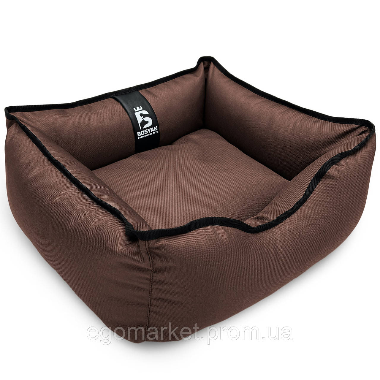 Лежак для собак і котів EGO Bosyak Waterproof XS 50х45 Коричневий (спальне місце для собак і EM, код: 7635031
